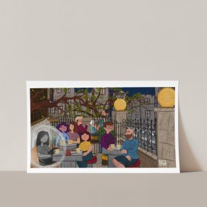 A Small Cafe in Damascus